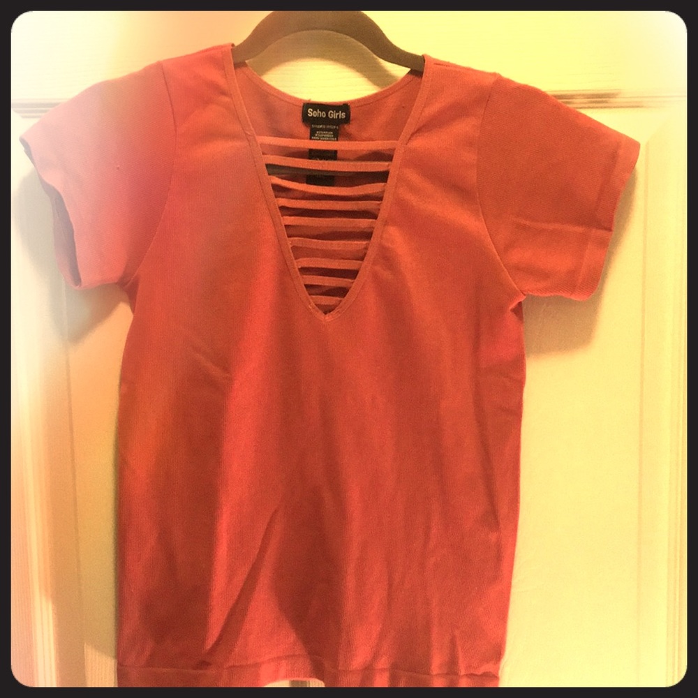 Rose stretchy shirt